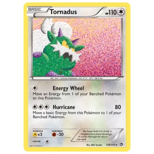 Tornadus - Legendary Treasures Holofoil